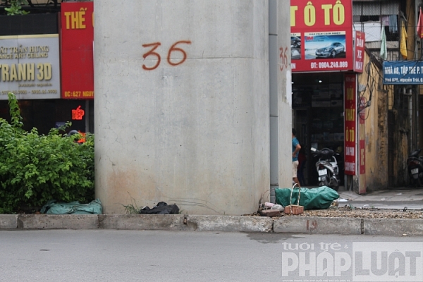 o trau o ga day dac tren duong nguyen trai