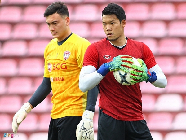 Thủ môn số 1 Thái Lan mang đẳng cấp mới về đối đầu Việt Nam thu mon so 1 thai lan mang dang cap moi ve doi dau viet nam