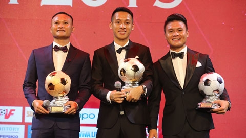 Tổng hợp kết quả lễ trao giải Quả bóng Vàng Việt Nam 2019