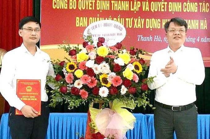 Hải Dương: Thành lập Ban Quản lý đầu tư xây dựng huyện Thanh Hà