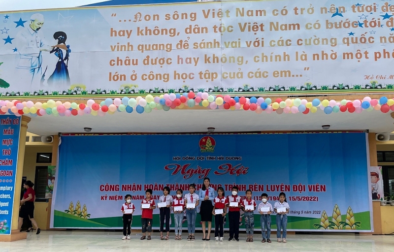 Hải Dương: Nhiều hoạt động ý nghĩa kỷ niệm 81 năm ngày thành lập Đội TNTP Hồ Chí Minh