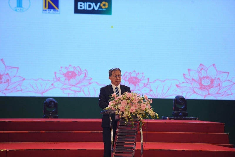 Đại sứ Nhật Bản tại Việt Nam Yamada Takio phát biểu tại Hội nghị