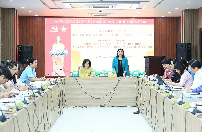 Thực hiện nghiêm quy chế dân chủ, hạn chế phát sinh điểm "nóng"