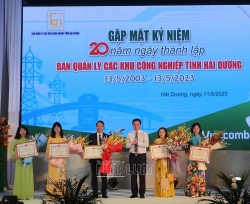 gap mat ky niem 20 nam ngay thanh lap ban quan ly cac kcn hai duong