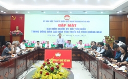 MTTQ Việt Nam TP Hà Nội gặp mặt đại biểu người uy tín tiểu biểu tỉnh Quảng Nam