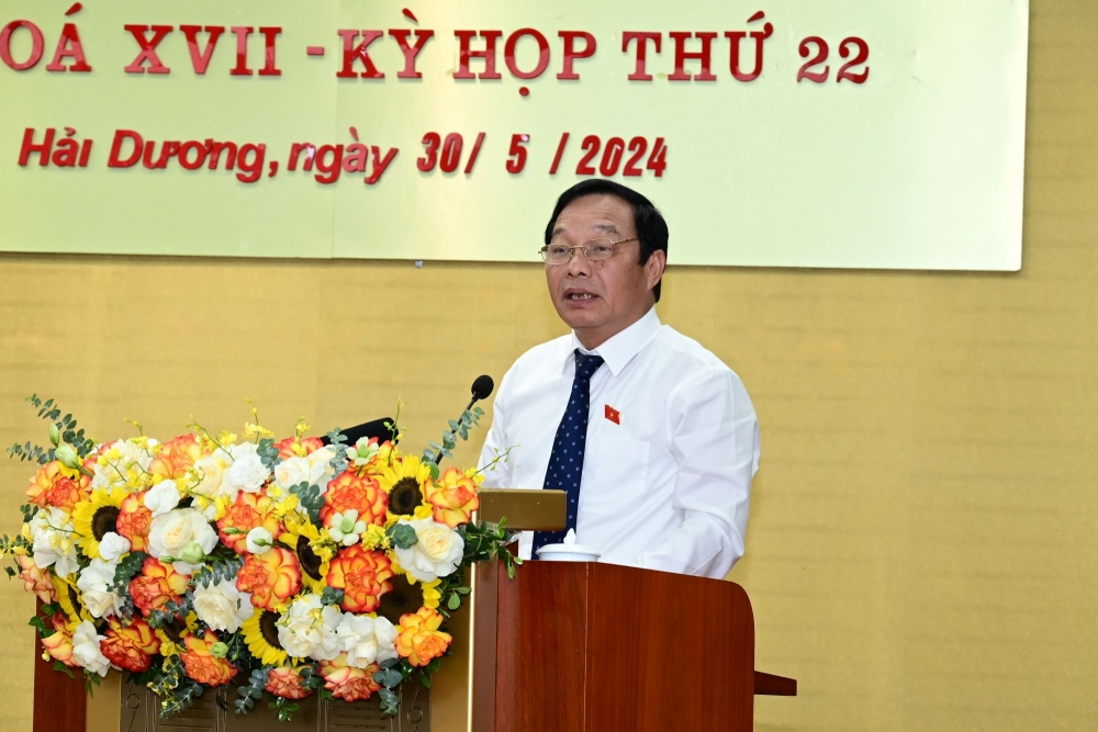 HĐND tỉnh Hải Dương thông qua 12 nghị quyết phục vụ phát triển kinh tế - xã hội