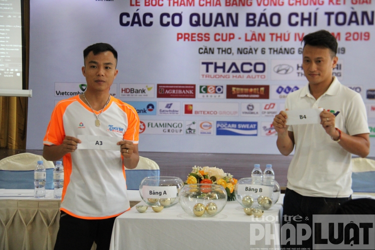Báo Tuổi trẻ Thủ đô rơi vào bảng A giải bóng đá Press Cup 2019 toàn quốc
