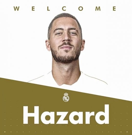 Chính thức: Eden Hazard trở thành tân binh của Real Madrid