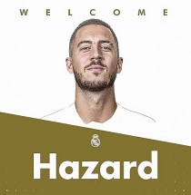 Chính thức: Eden Hazard trở thành tân binh của Real Madrid