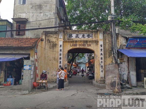Những cổng làng trăm tuổi ở đất Kẻ Bưởi nhung cong lang tram tuoi o dat ke buoi 24917