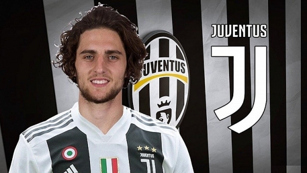 bo mu adrien rabiot ky hop dong 5 nam voi juventus