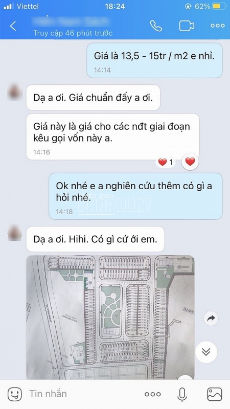 mua bán lô đất dự án AH