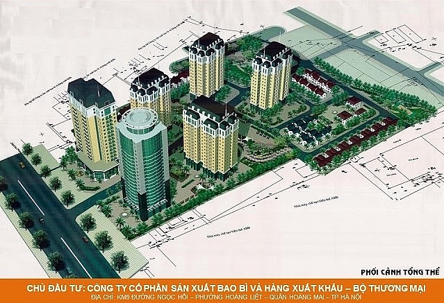 Các dự án chung cư đang được mở bán tại quận Hoàng Mai, Hà Nội