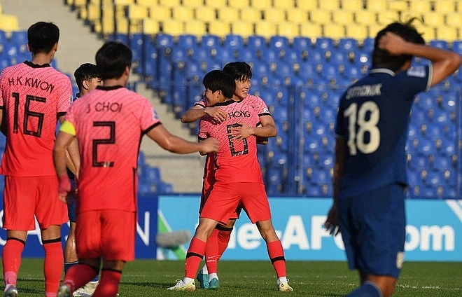 VCK U23 châu Á 2022: Thể hiện bản lĩnh, U23 Việt Nam hiên ngang bước vào tứ kết
