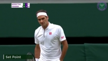 "Tàu tốc hành" Roger Federer vào tứ kết Wimbledon 2019
