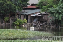 Cận cảnh hồ Rẻ Quạt bị 