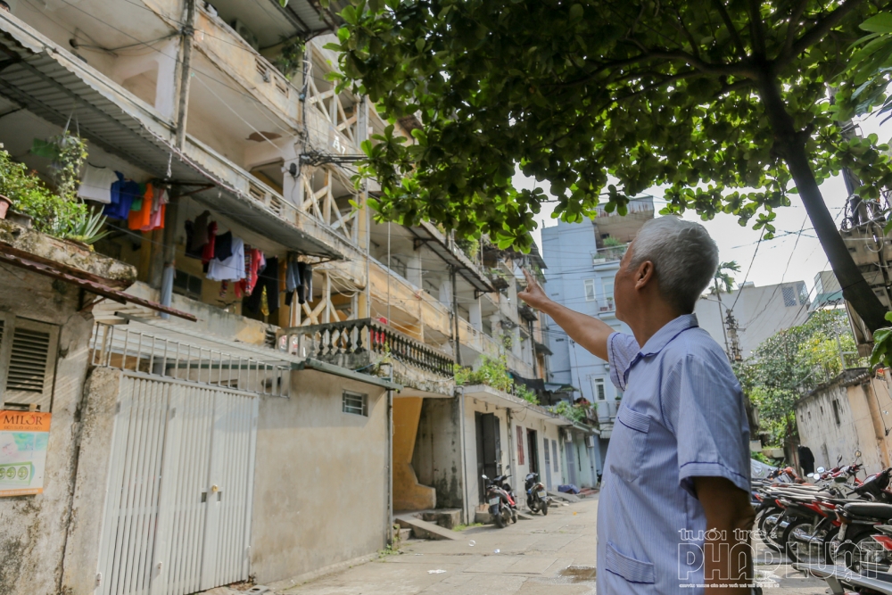 Hà Nội: Hơn 200 cư dân sống trong nguy hiểm tại khu tập thể A7 Tân Mai