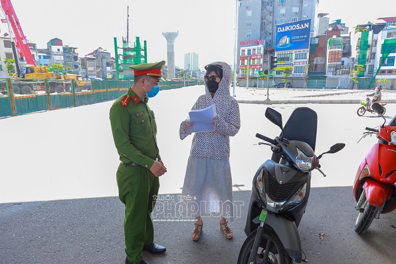 Thanh Xuân - Hà Nội: Người dân chỉ ra đường khi thực sự cần thiết