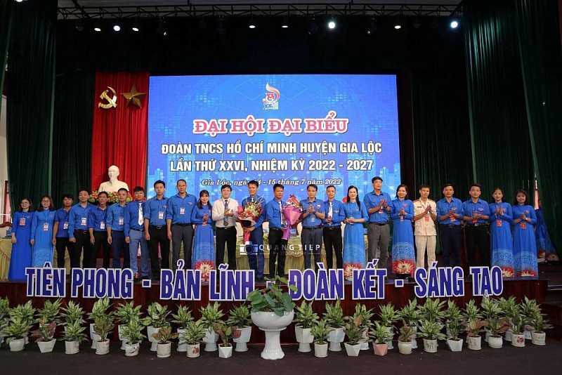 Đại hội Đoàn TNCS Hồ Chí Minh huyện Gia Lộc lần thứ XXVI, nhiệm kỳ 2022-2027