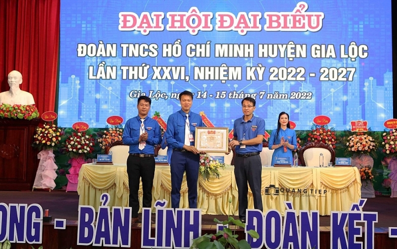 Đại hội Đoàn TNCS Hồ Chí Minh huyện Gia Lộc lần thứ XXVI, nhiệm kỳ 2022-2027