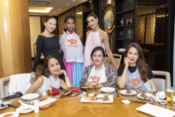 Trương Ngọc Ánh hội tụ cùng "chị em Miss Earth"
