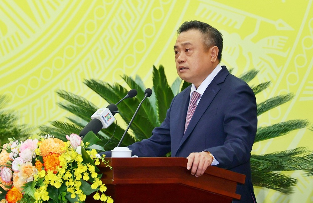 đồng chí Trần Sỹ Thanh, Ủy viên Trung ương Đảng, Phó Bí thư Thành ủy Hà Nội.