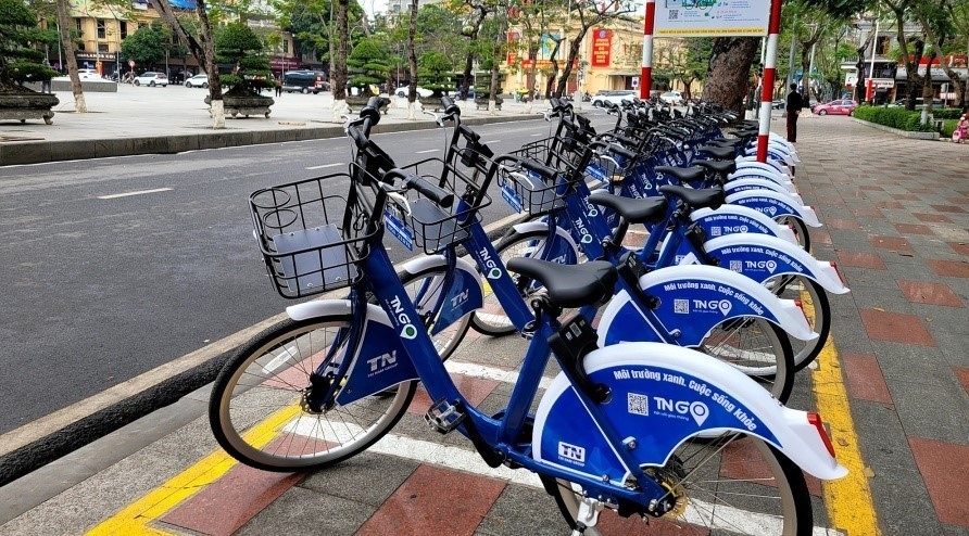 Sẵn sàng đưa vào hoạt động dự án xe đạp công cộng tại Thủ đô Hà Nội