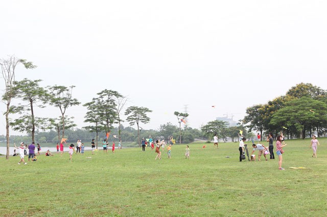 Công viên Yên Sở - Địa điểm dã ngoại cuối tuần ngay trong lòng Thủ đô