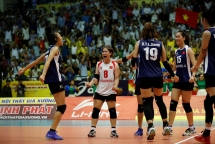 VTV Cup 2019: Ngược dòng ngoạn mục trước CHDCND Triều Tiên, Việt Nam vào chung kết