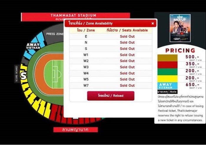 vong loai world cup 2022 cach mua ve tran thai lan viet nam