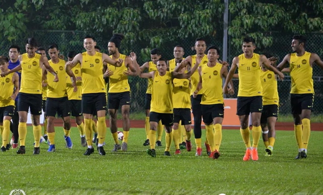 malaysia cong bo danh sach so bo chuan bi vong loai world cup 2022