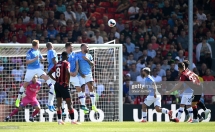 Bournemouth 1-3 Man City: Kun Aguero lập cú đúp, Man xanh leo lên vị trí thứ 2