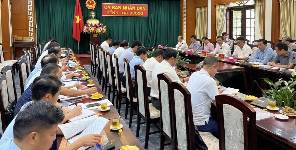 Đoàn công tác tỉnh Lào Cai thăm và làm việc tại tỉnh Hải Dương
