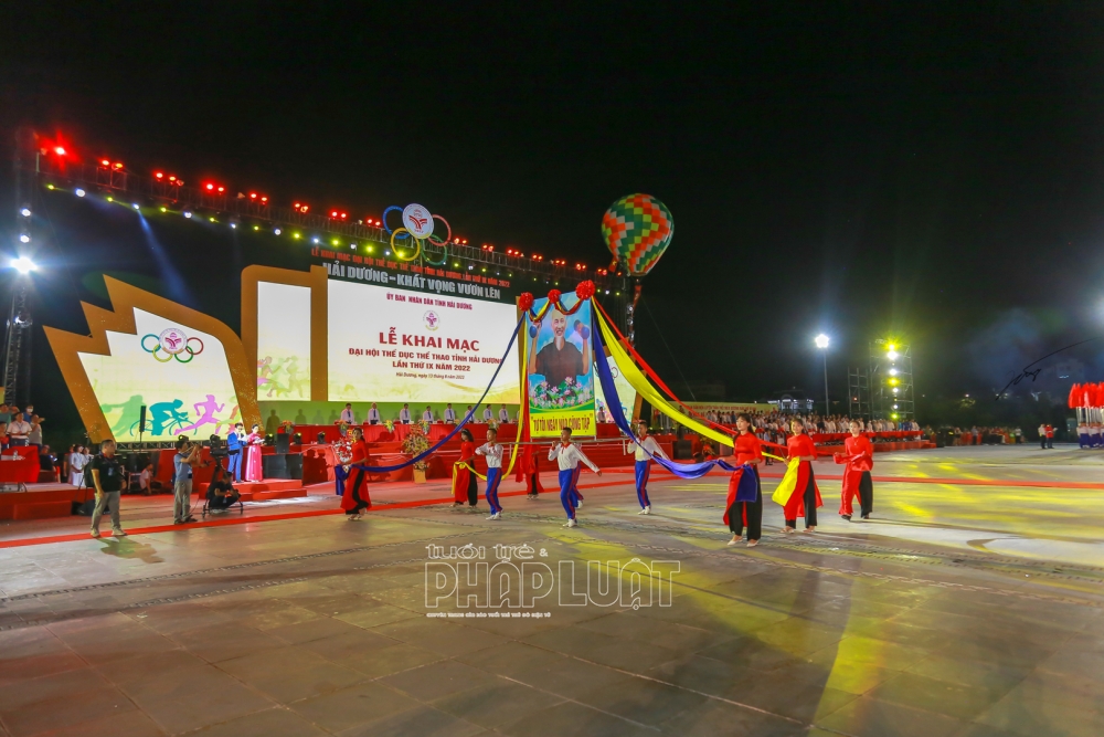 Khai mạc Đại hội Thể dục thể thao tỉnh Hải Dương lần thứ IX: Bay cao, bay xa lên một tầm cao mới