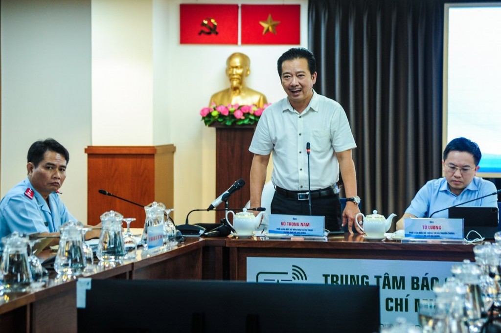 ông Võ Trọng Nam, Phó Giám đốc Sở Văn hóa và Thể thao TP Hồ Chí Minh