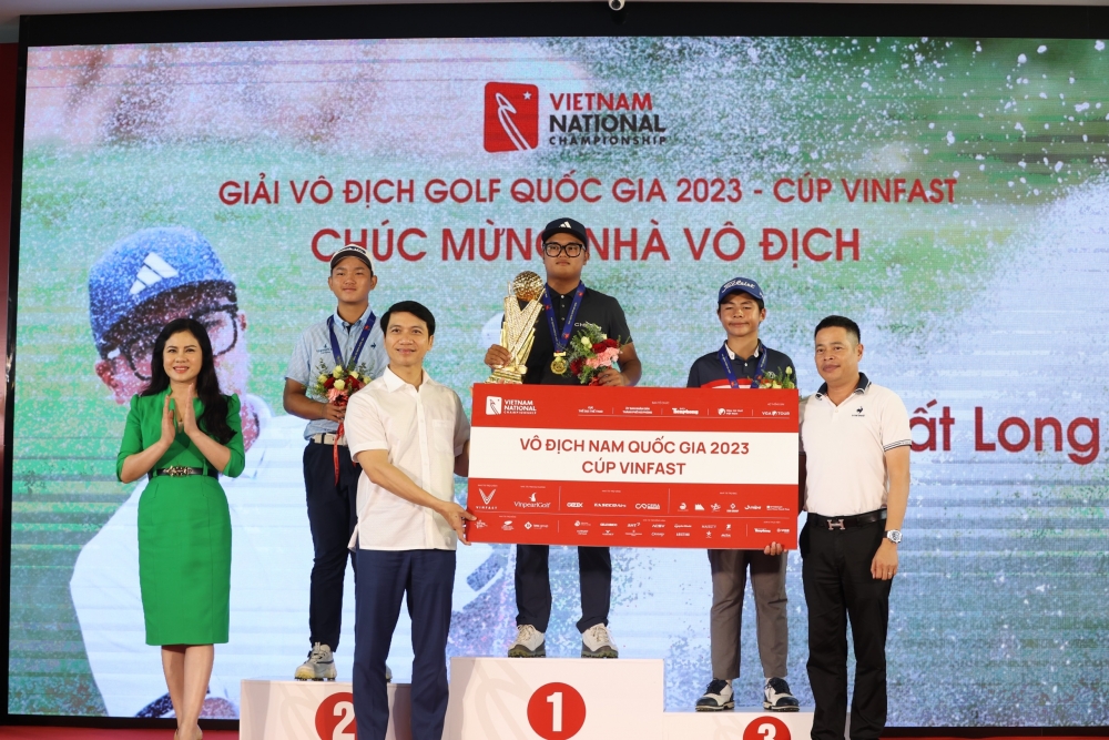 Nguyễn Nhất Long, Lê Chúc An vô địch Giải Golf Quốc gia năm 2023