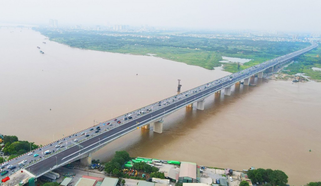 Khánh thành cầu Vĩnh Tuy giai đoạn 2 vào ngày 30-8
