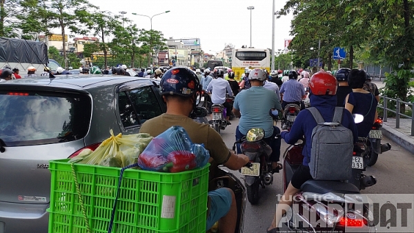 giao thong ha noi ngay dau di lam sau ky nghi le 29