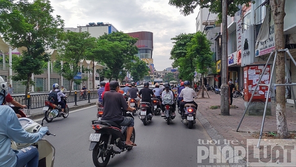 giao thong ha noi ngay dau di lam sau ky nghi le 29