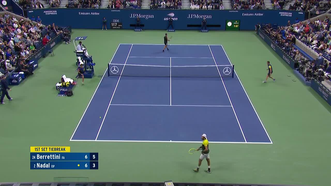 Nadal 3-0 Berrettini: Thể hiện bản lĩnh, hạt giống số 2 tiến thằng vào chung kết