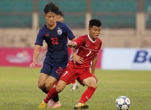 U19 Việt Nam đụng Thái Lan ở cúp Tứ hùng U19 Bangkok
