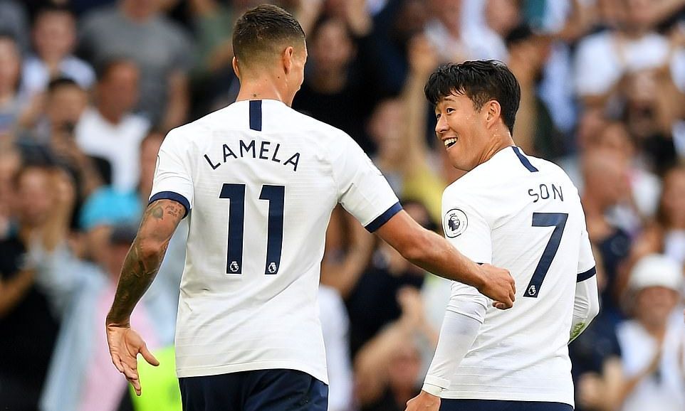 son heung min choi sang tottenham dai thang 4 sao