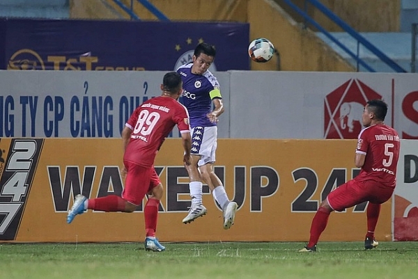 quang hai lap cu dup ha noi fc loi nguoc dong thang clb viettel