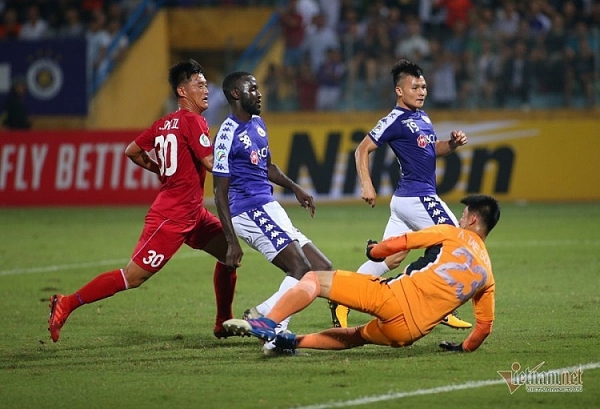 ha noi fc 2 2 april 25 bat loi tran luot ve