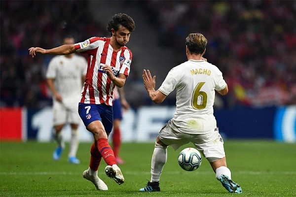 atletico madrid 0 0 real madrid xuat hien nguoi nhen bat phan thang bai