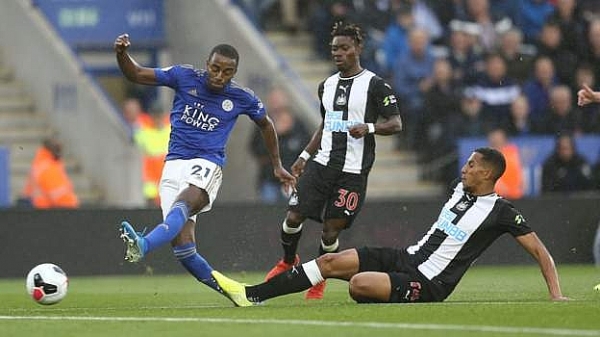 leicester city 5 0 newcastle united buoc ngoat the do dai tiec ban thang