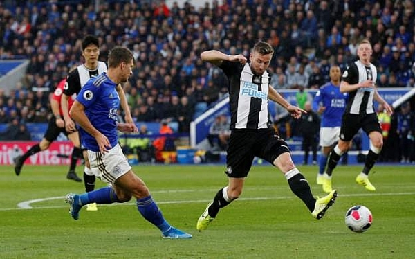 leicester city 5 0 newcastle united buoc ngoat the do dai tiec ban thang