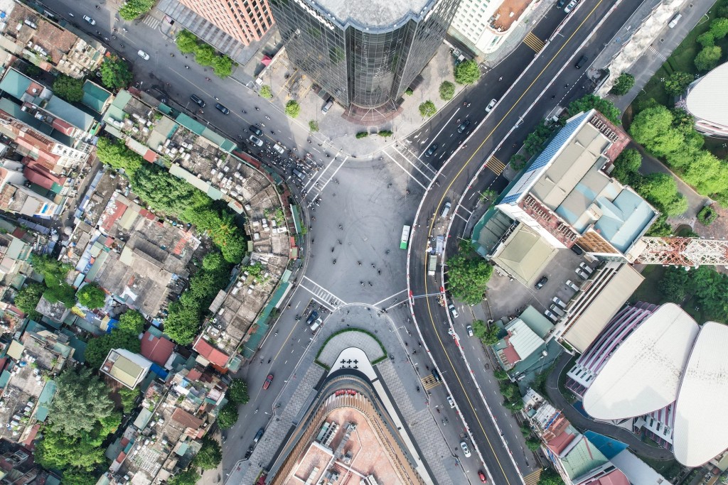 Thí điểm điều chỉnh tổ chức giao thông nút giao Chùa Bộc - Học viện Ngân hàng