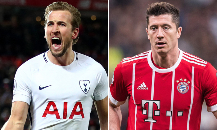tottenham vs bayern munich 2h00 210 harry kane do sung lewandowski