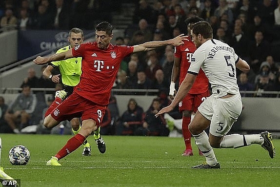 tottenham 2 7 bayern munich dem kinh hoang tai white hart lane